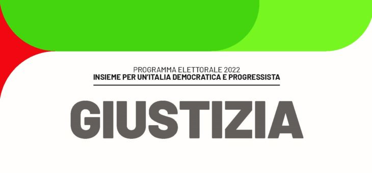 Le proposte del PD sulla Giustizia